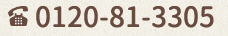 0120-81-3305